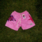 Bubble Gum Pink "Star" Shorts