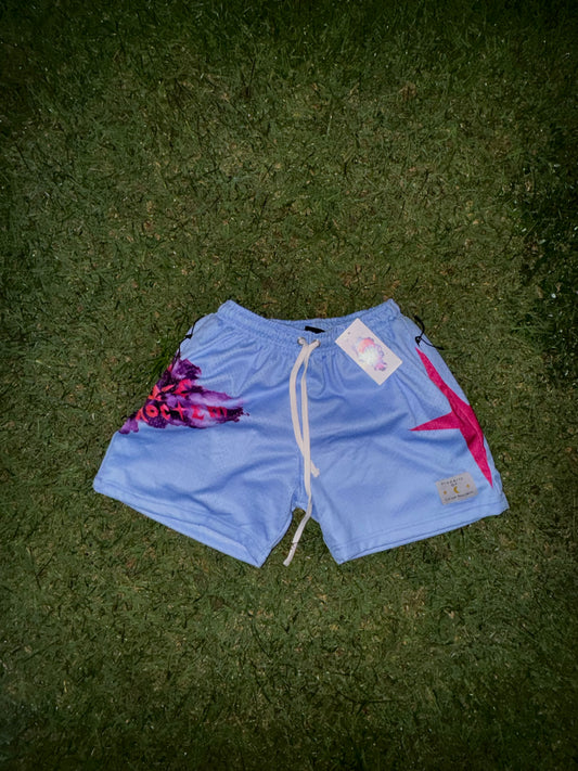 Baby Blue "Star" Shorts